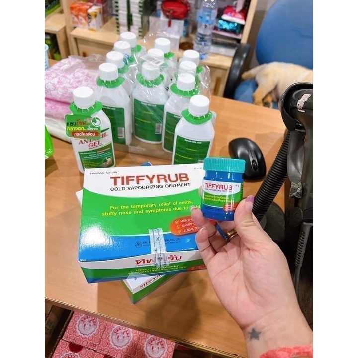 👧🏻👶🏻 DẦU CÙ LÀ TIFFYRUB THÁI DÙNG CHO TRẺ EM