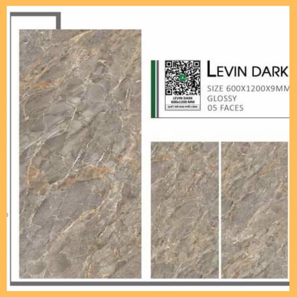 Gạch Ấn Độ cao cấp 60x120 màu nâu giả đá sang trọng cho ngôi nhà