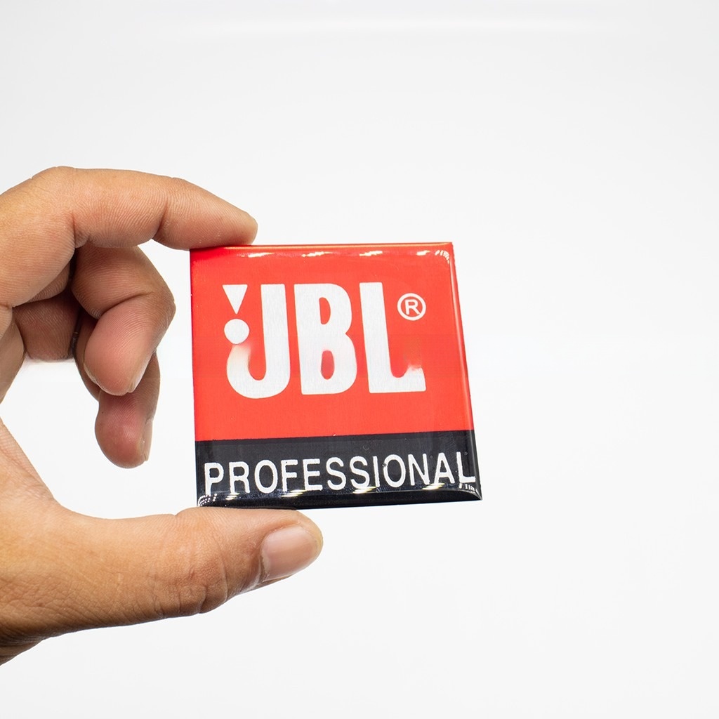 Tem Loa JBL Professional Đỏ Đen 6cm x 6cm giá 2 chiếc