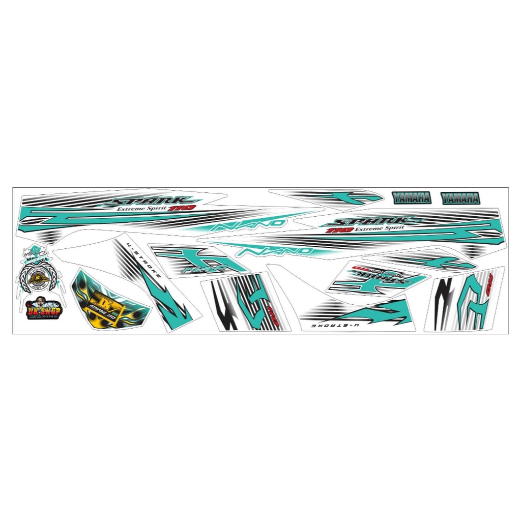 TEM NANO V2 DÁN CHO XE SIRIUS