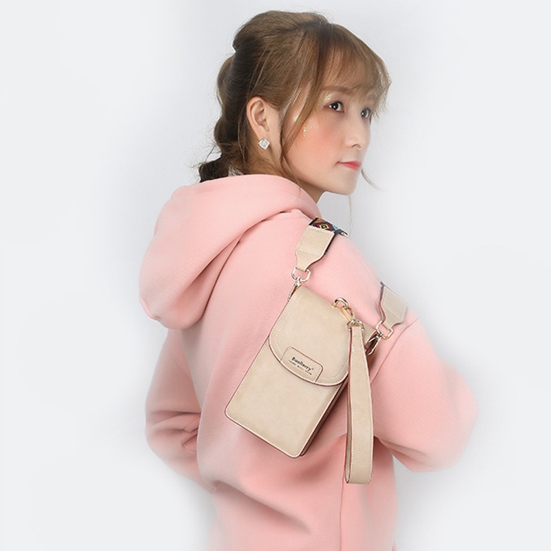 IELGY Túi Đựng Điện Thoại Đeo Chéo Sức Chứa Lớn Phong Cách Hàn Quốc Cho Nữ