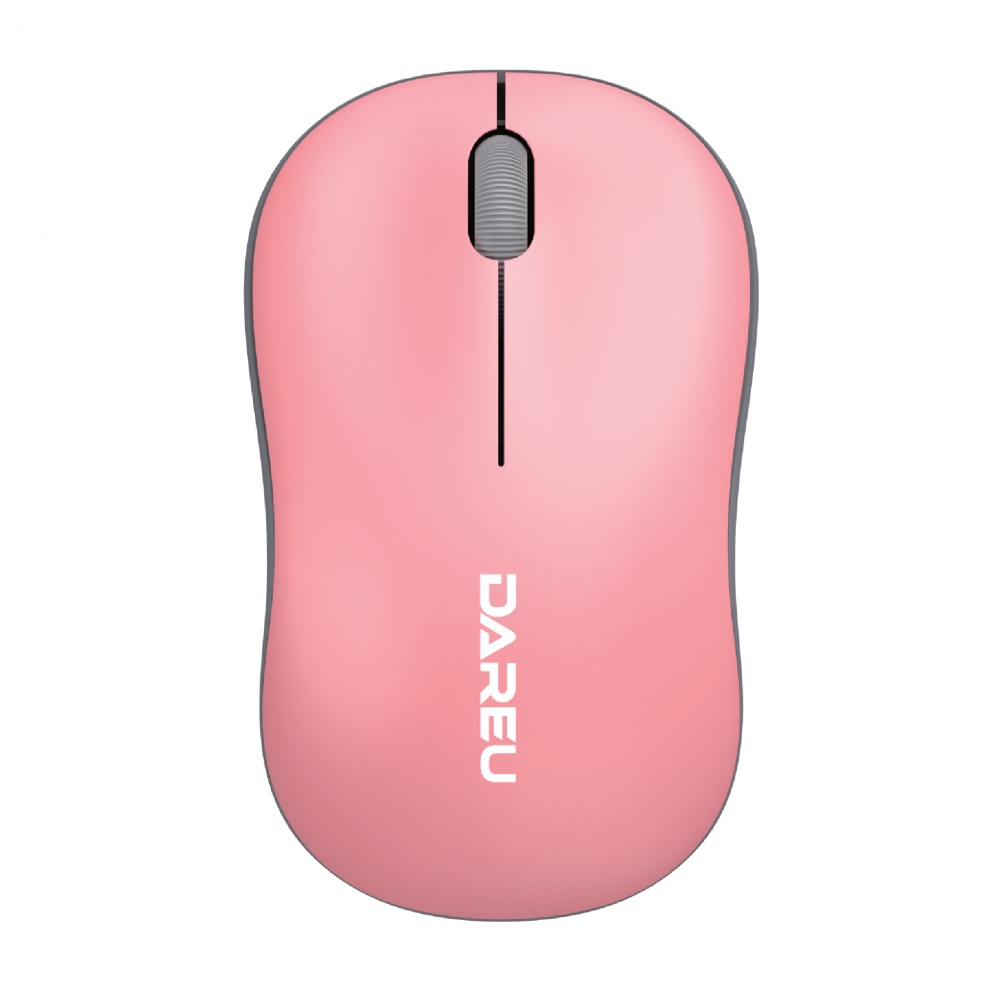 Chuột Không Dây Dare-U LM106G hồng / trắng
