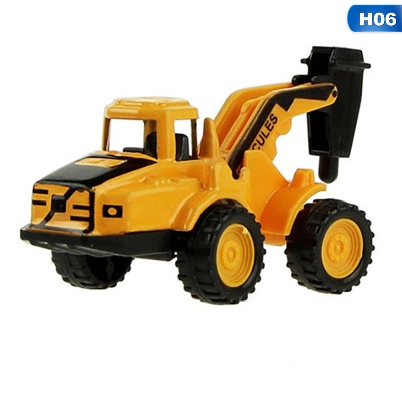 Đồ Chơi Xe Công Trường mini Bằng Hợp Kim Dễ Thương Cho Bé