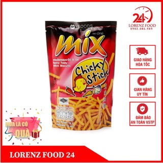 Snack bim bim mix cay cay thái lan 60g bim bim tăm cay