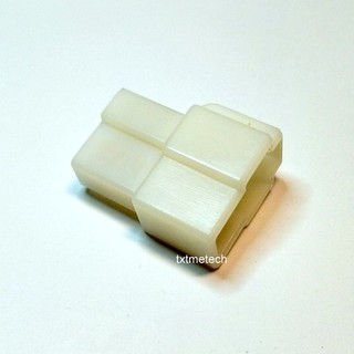 Giắc nhựa cái 2 chân 2P 6.3mm túi 10 cái