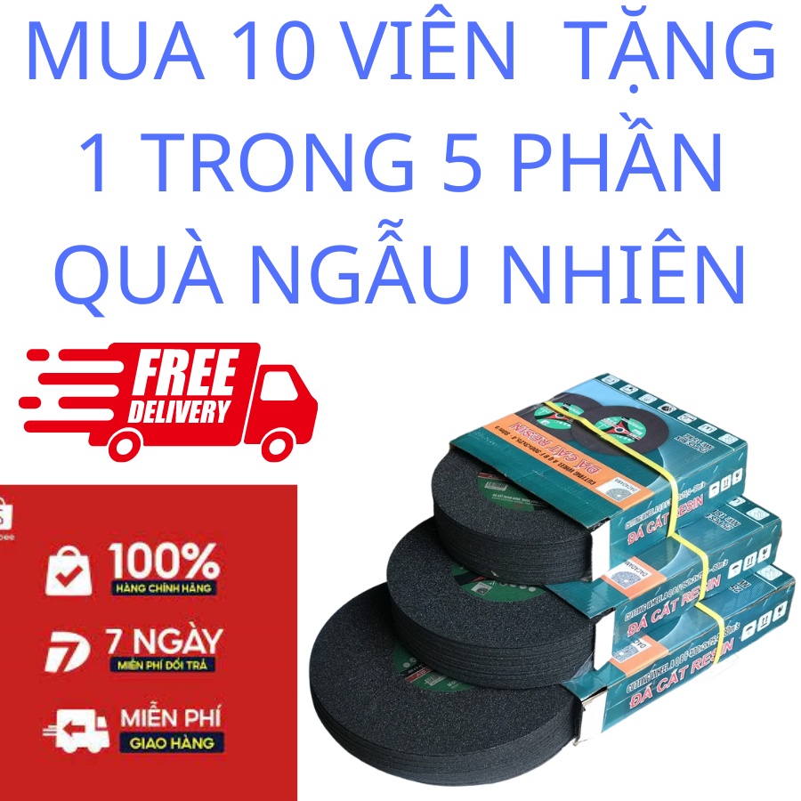 .Đá cắt sắt 300mm. Đá cắt inox, Đá cắt kim loại Resin hàng chính hãng. Thùng 25 viên.