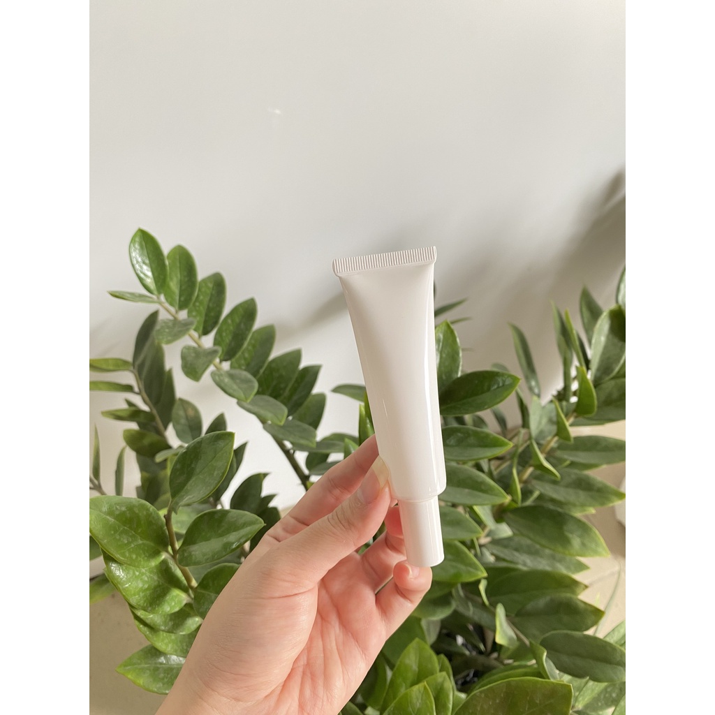 Combo 5 Tuýp nhựa nền trắng 30ml (Fi25) Bộ nắp nón dài trắng