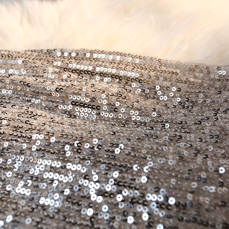 Chân Váy Chữ a Lưng Cao Đính sequin Lấp Lánh Thời Trang Mùa Hè Cho Nữ