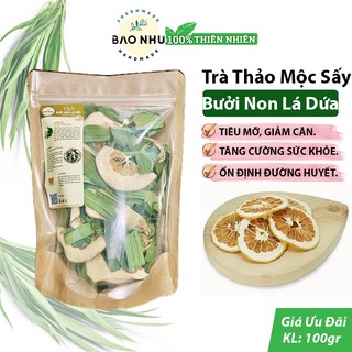 Trà bưởi non lá dứa