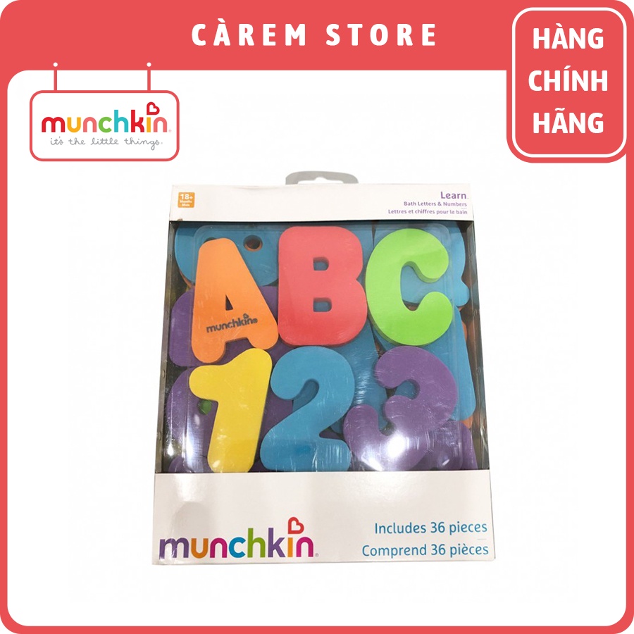 Bộ Chữ Số Xốp MUNCHKIN