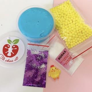 Slime basic size hũ bánh flan 85ml