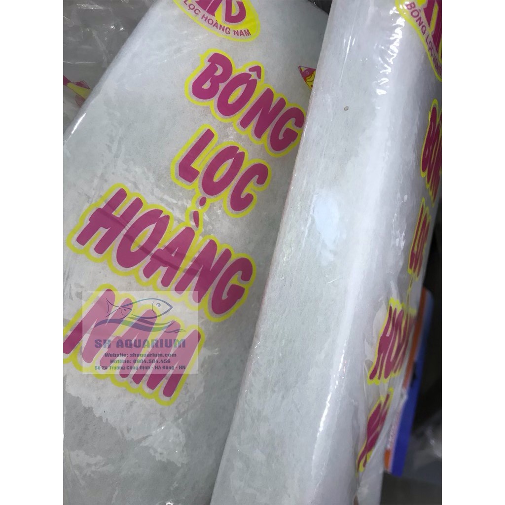 Bông lọc thay nước bể cá Hoàng Nam