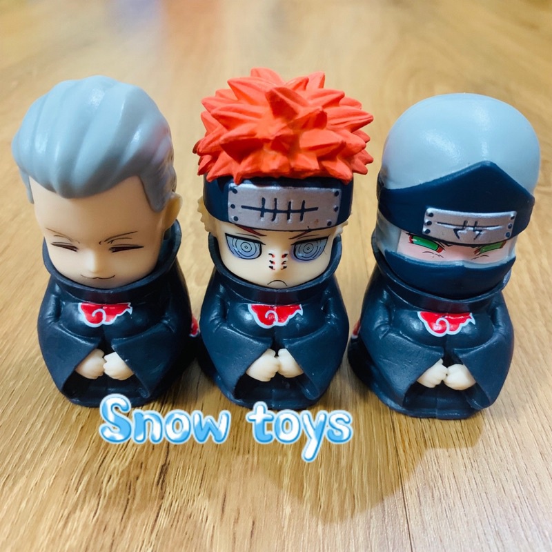 Mô Hình Naruto - Team Akatsuki Pain Nagato Konan Kisame Itachi Kakuzu Deidara Hidan Orochimaru Sasori Zetsu Yahiko Tobi