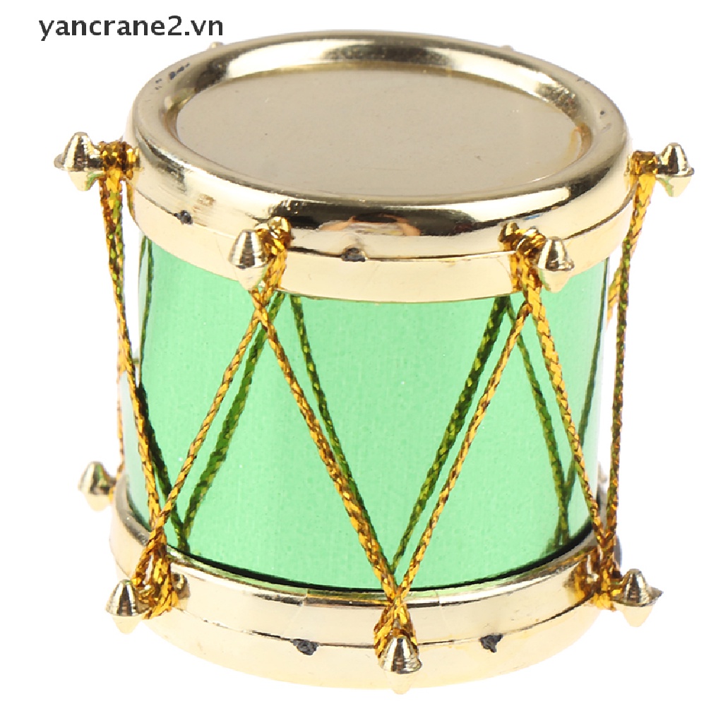 Đồ trang trí Trống Mini 1: 12 Dùng Trang Trí Tiểu Cảnh Dịp Giáng Sinh