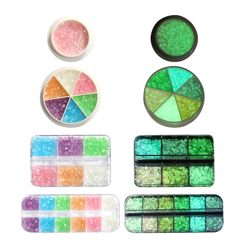 Set Hạt Nhựa Phát Quang Đính Móng Nghệ Thuật