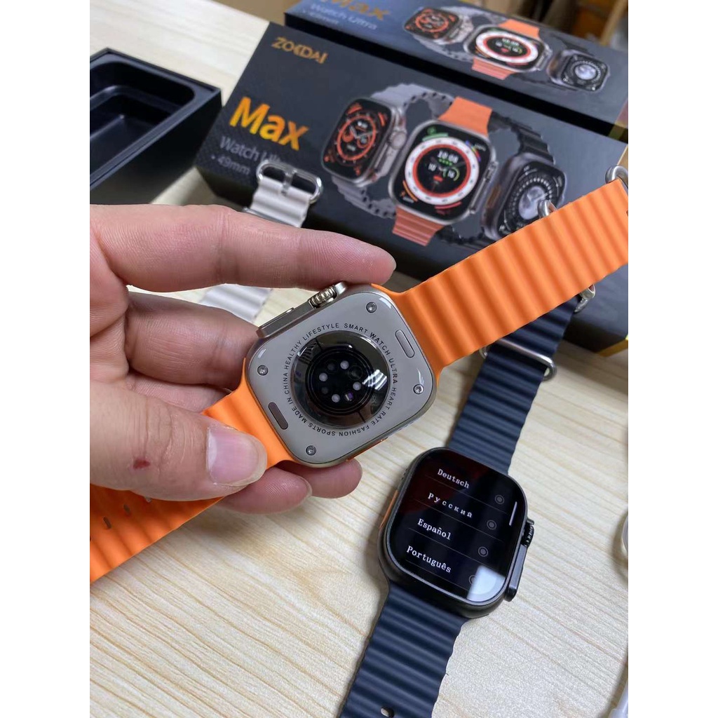 Đồng Hồ Thông Minh 2022 TOP ZD8 ULTRA max ULTRA Series 8 NFC Màn Hình 2.08inch IP68 PK H10 ULTRA DT8 ULTRA