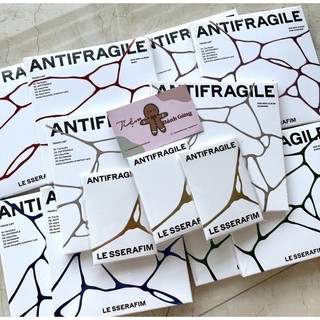 Bộ tranh ảnh ca nhạc le sserafim - antifragile