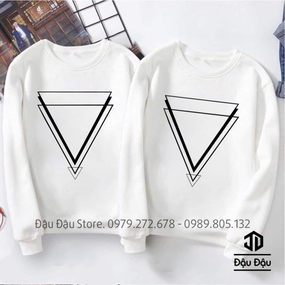 SALE ÁO NỈ ĐÔI TAY DÀI SIÊU ĐẸP- ÁO CẶP THU ĐÔNG CỰC CHẤT !