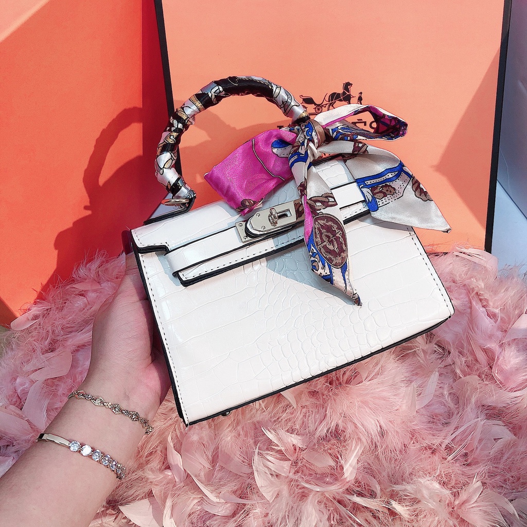 Túi xách hm size 20 da rắn đeo chéo mini dễ thương, túi xách đẹp VG652