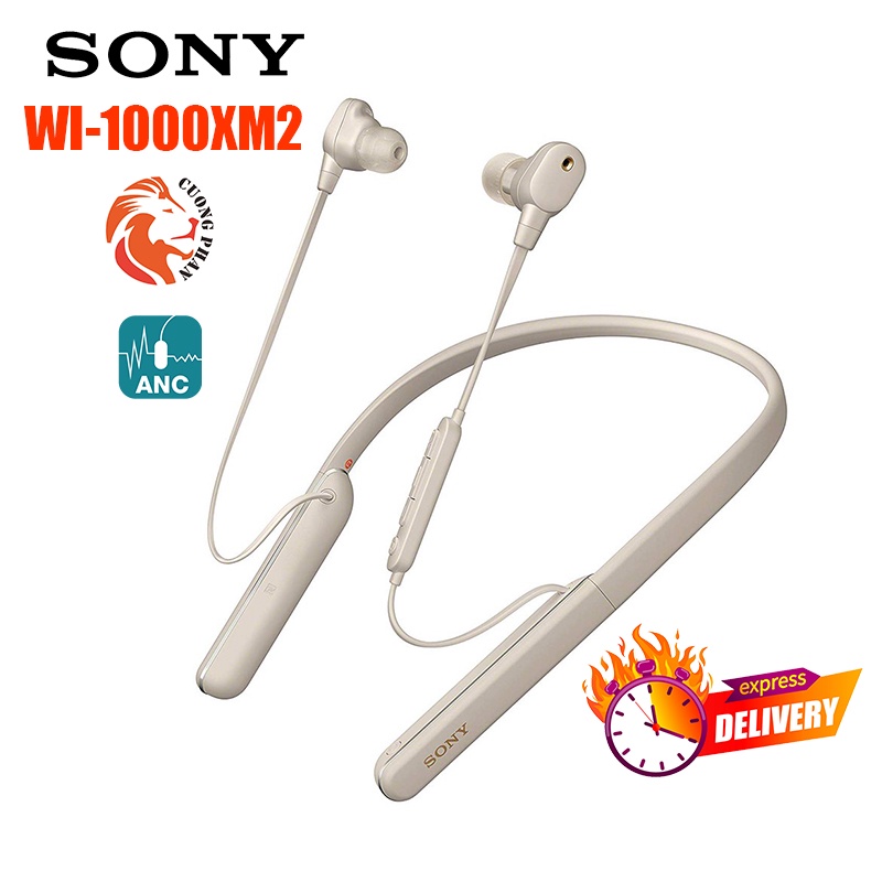 Tai Nghe Neckband Chống Ồn Hires Audio Sony WI-1000XM2 - Bảo Hành 12 Tháng