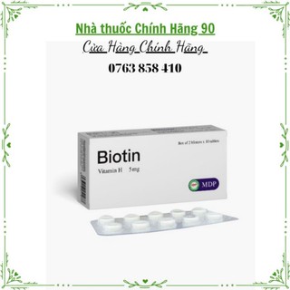 Biotin hộp 20 viên