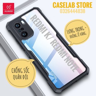 Ốp lưng chống sốc XUNDD Xiaomi Redmi K30/ K40/ Note8/ Note8pro/ Note9/ 9s/ 9pro/ 10x/ CC9e/ Mi A3