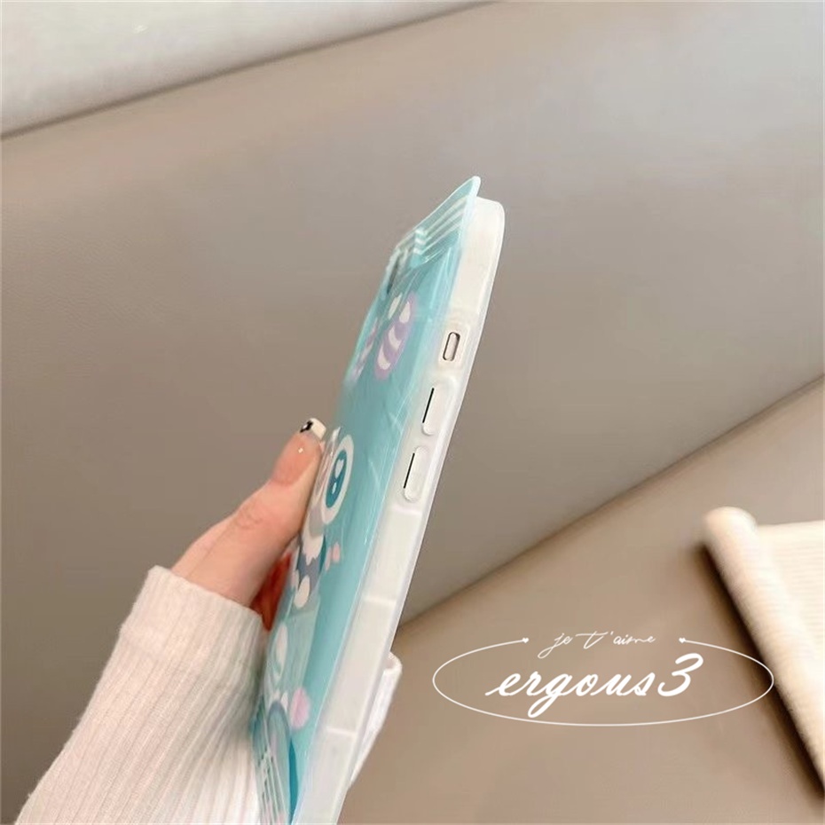 Ốp Điện Thoại Mềm Họa Tiết Quái Vật Hoạt Hình Cho iPhone 14 13 12 11 Pro Max SE2020 X XR Xs Max 7 8 6 6s Plus