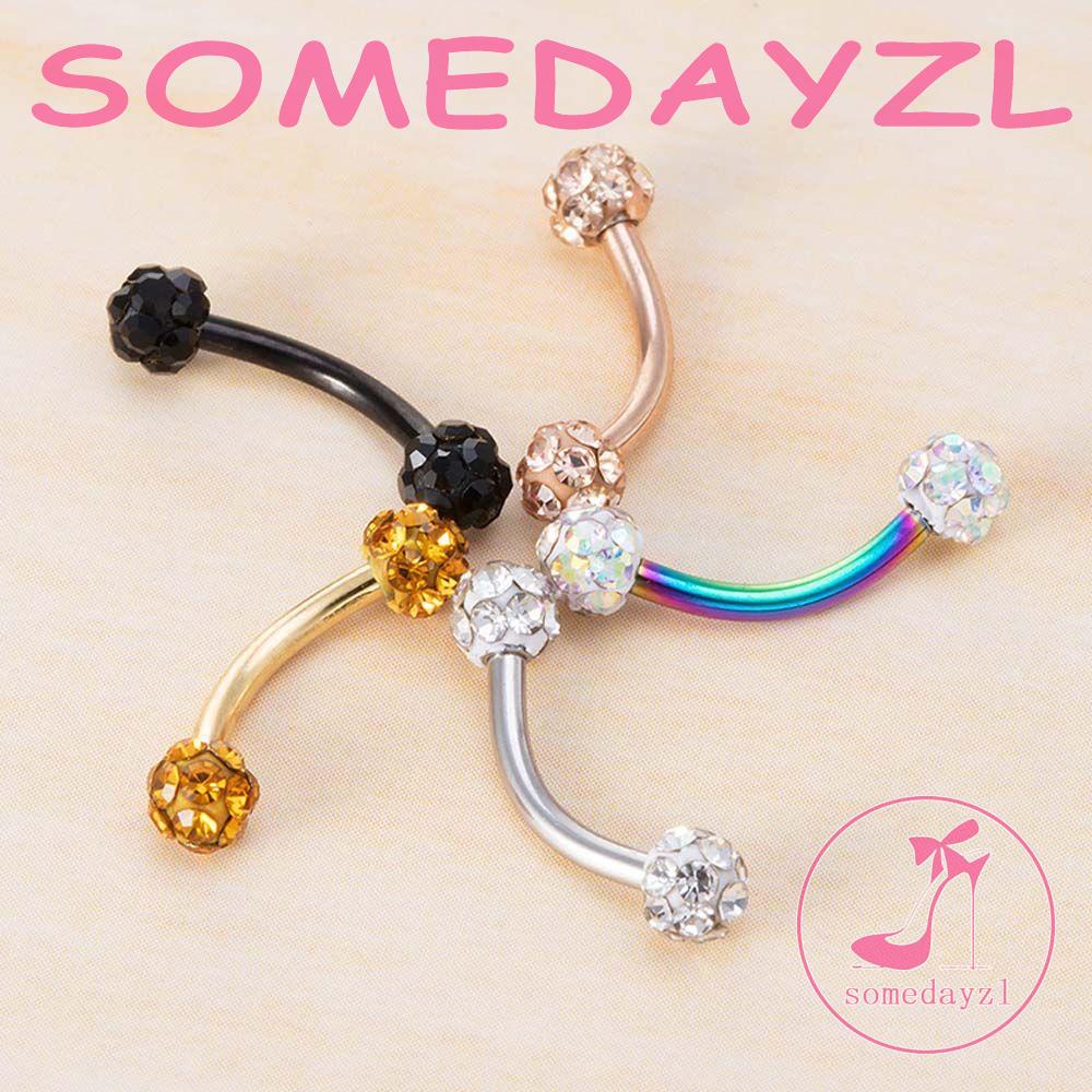 Somedayzl Khuyên Xỏ Chân Mày Cá Tính Cho Nam|Nhẫn Mũi Tròn Thời Trang Cá Tính Cho Nữ