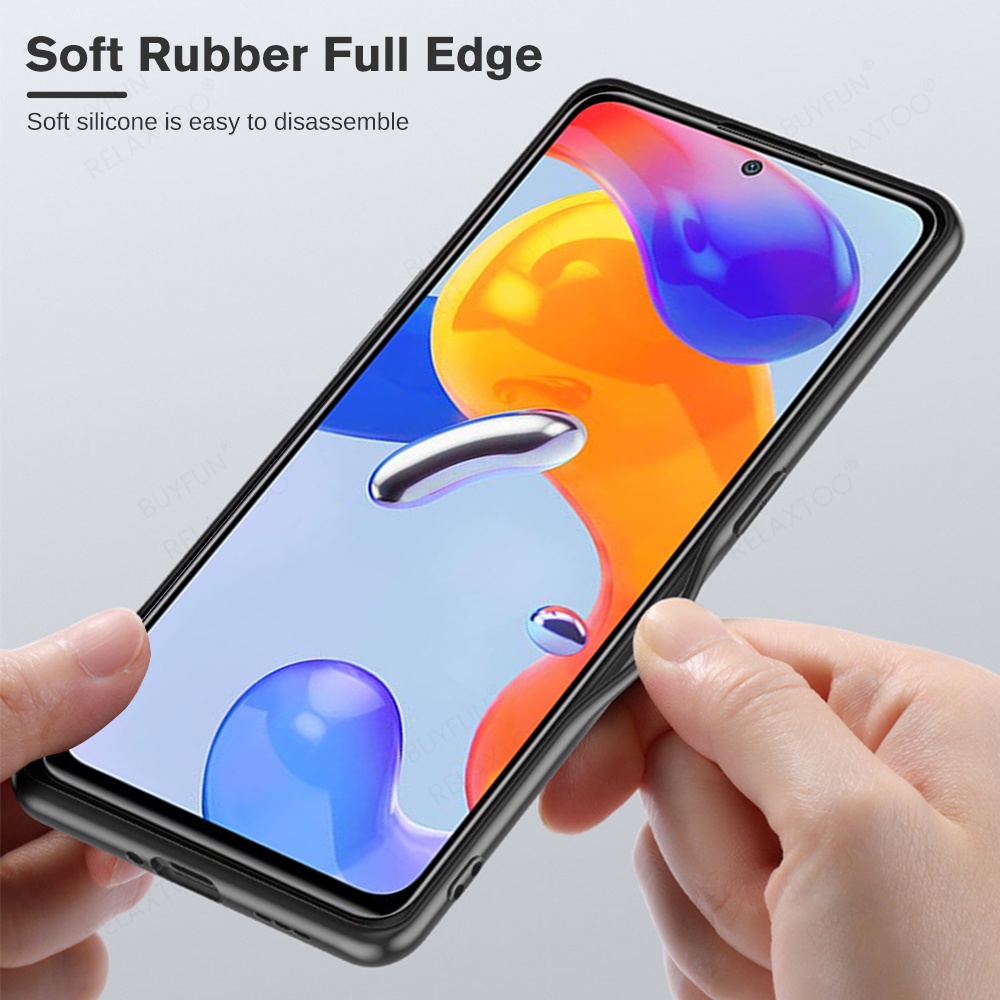 Ốp Điện Thoại Da Nam Châm Phối Khung Kim Loại Dành Cho xiaomi redmi note 11 pro 4g 5g note 11 note 11s 4g