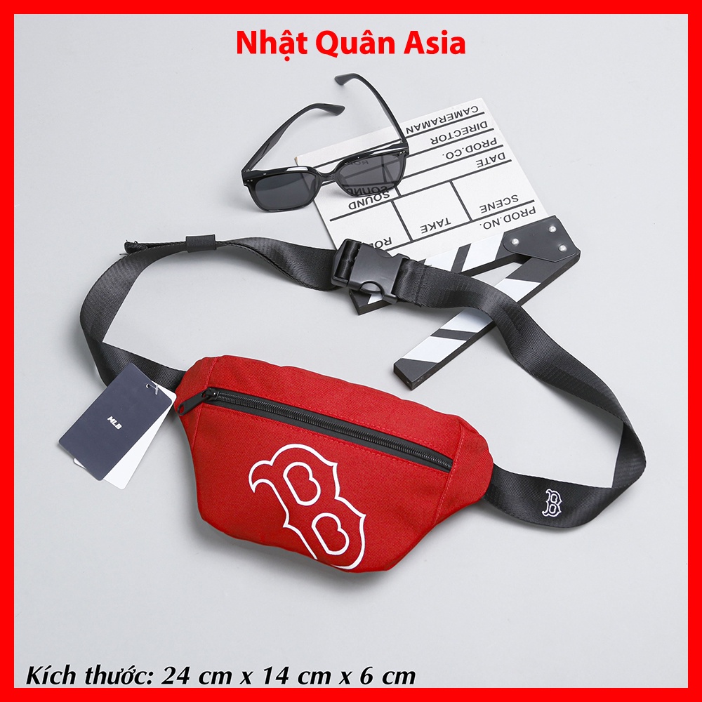 Túi bao tử MLB New York Yankess / LA / Boston vải chống thấm xịn sò - Nhật Quân Asia nhatquanasia