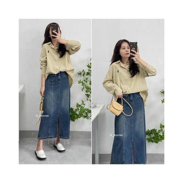 Áo somi thêu - Gmornin