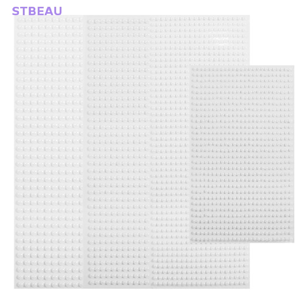 Bộ 2 Miếng Dán Mắt / Mặt / Lông Mày / Cơ Thể Tự Dính Ánh Ngọc Trai 3D