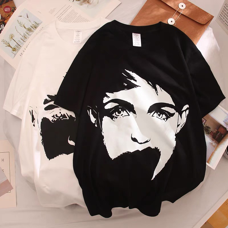 Áo thun Khuôn mặt zip, Áo phông nam nữ from rộng, thiết kế thời trang cá tính, chất vải dày không xù, mặc mát - MODY