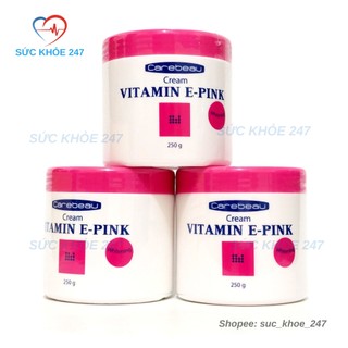 Kem VITAMIN E-PINK Hũ 250G - Giúp Dưỡng Da, Tái Tạo Làn Da, Mang Đến Làn Da Trắng Sáng, Mịn Màng Mềm Mại