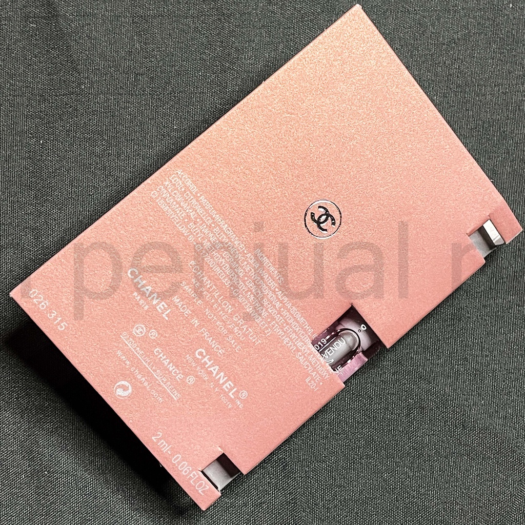 Chai nước hoa nữ 2ml - C hanel Chance Eau Tendre