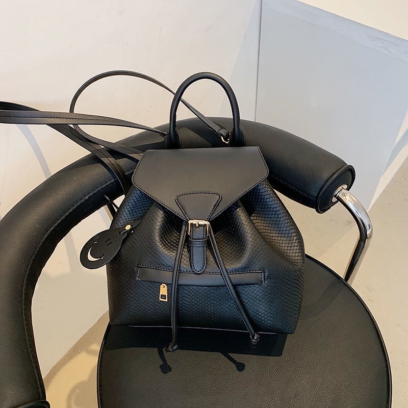 Balo mini thời trang nữ da pu cao cấp chất lượng cao giá rẻ túi xách vintage kẻ caro