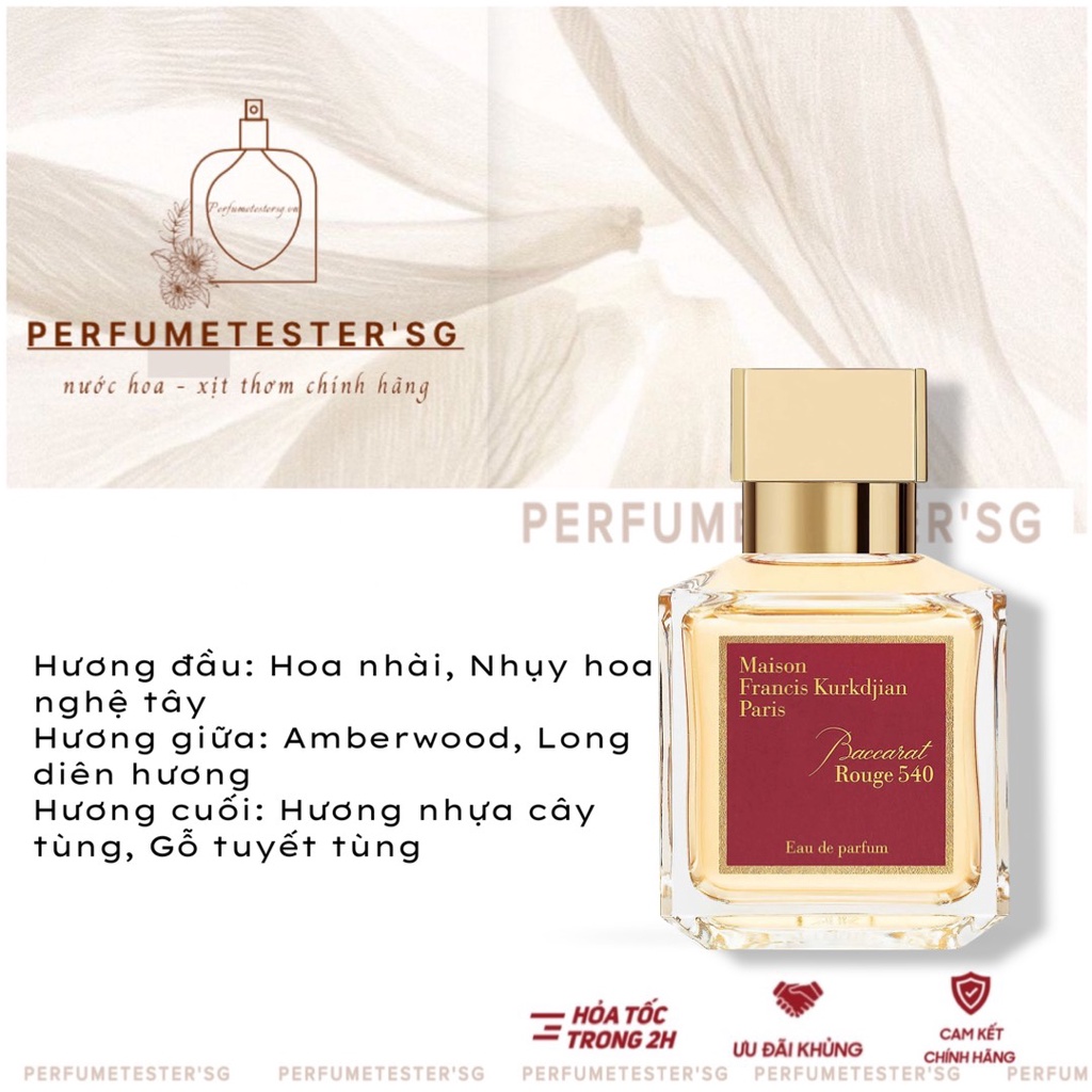 Nước hoa unisex MFK Baccarat Rouge 540 -𝒑𝒆𝒓𝒇𝒖𝒎𝒆𝒕𝒆𝒔𝒕𝒆𝒓