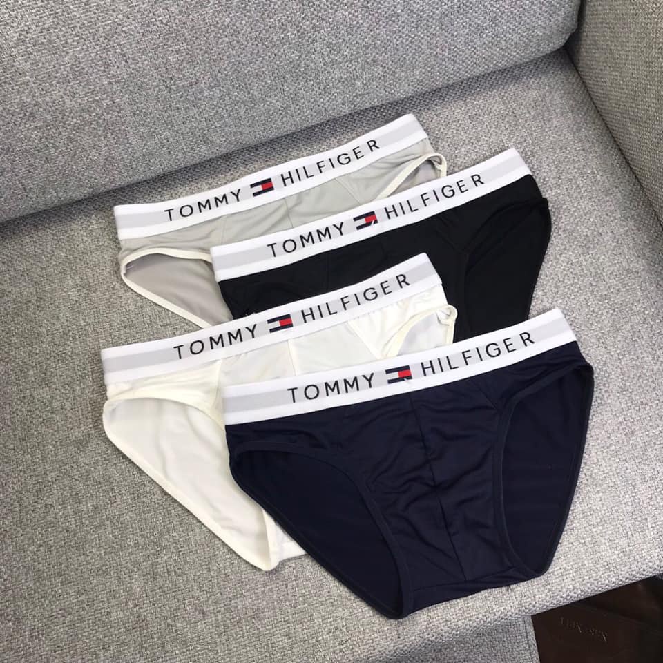 Quần Sịp Nam Tam Giác Chất Thun Lạnh quần lót chéo nam TOMMY co giãn thoáng mát thấm hút mồ hôi