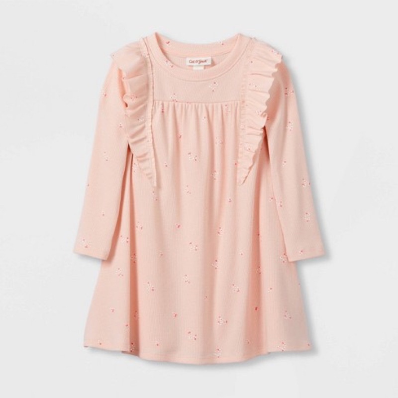XD- Váy thun nỉ mỏng size 12m-5y