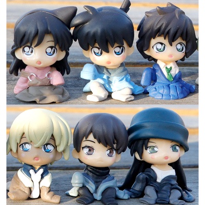 Mô hình conan thám tử lừng danh đồ chơi trang trí bàn học siêu cute