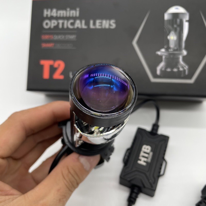 Bóng đèn led mini T2 chân H4