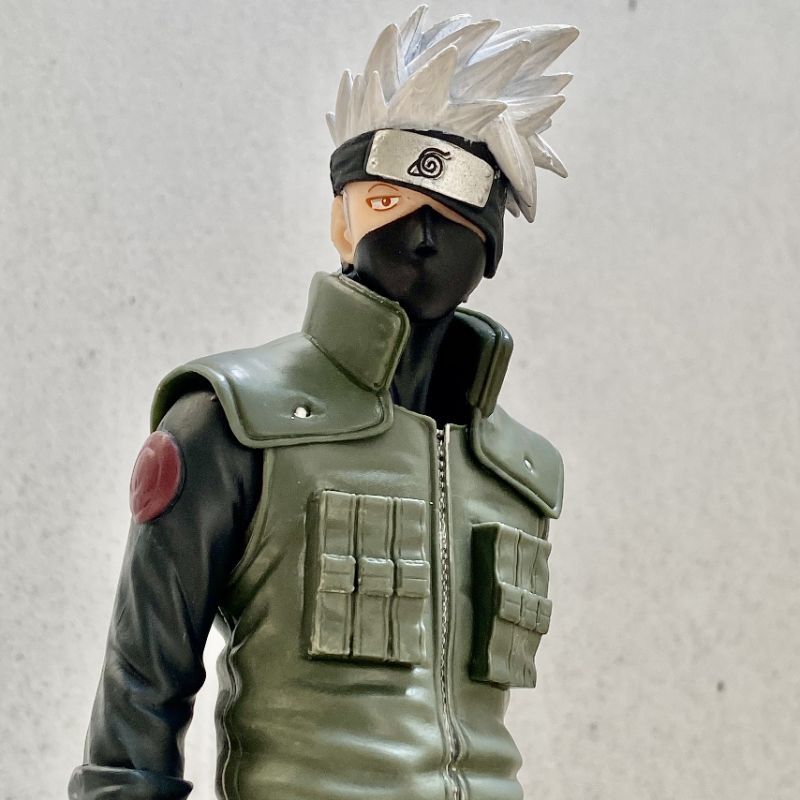 Kakashi 29CM - Mô hình Hatake Kakashi cực nét đã repaint lại tóc trắng bạc - Hokage đệ lục Kakashi - Naruto Figure