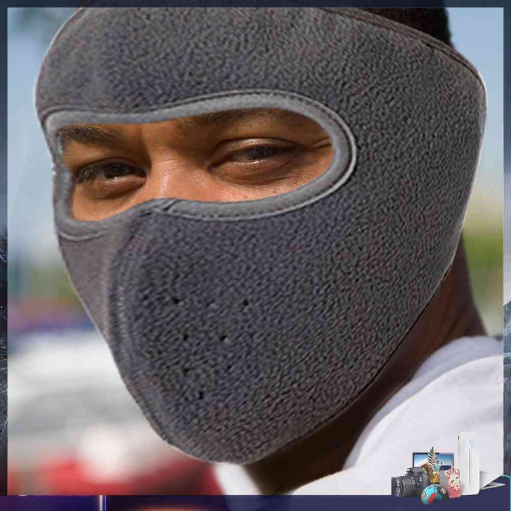 Mặt Nạ Che Phủ Toàn Diện Chống Gió Bằng Lông Cừu Dùng Ngoài Trời Vào Mùa