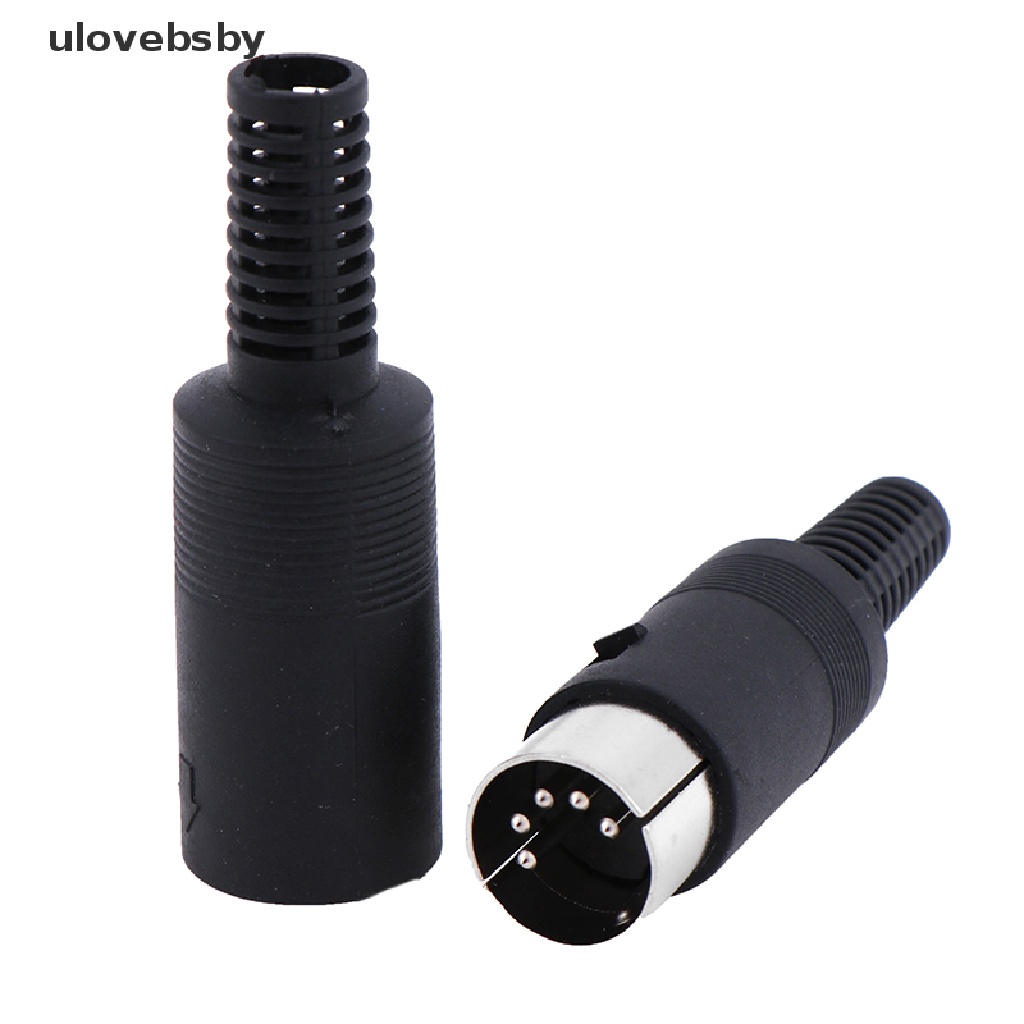 Ulovebsby din plug socket connector 3/4/5/6/7/8 pin male / female chassis cable mount vn