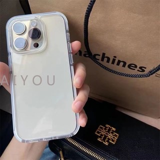 Ốp Điện Thoại TPU Mềm Trong Suốt Dày Dặn Chống Sốc Cho iPhone 14 Pro MAX 13 12 11 Pro MAX 7 8 Plus XS MAX XR X SE