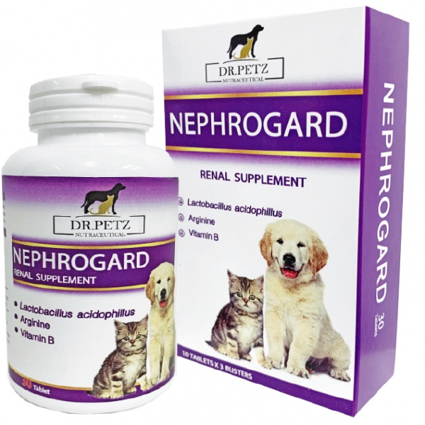 Viên uống DR. PETZ NEPHROGARD hỗ trợ thận (vỉ 10 viên)