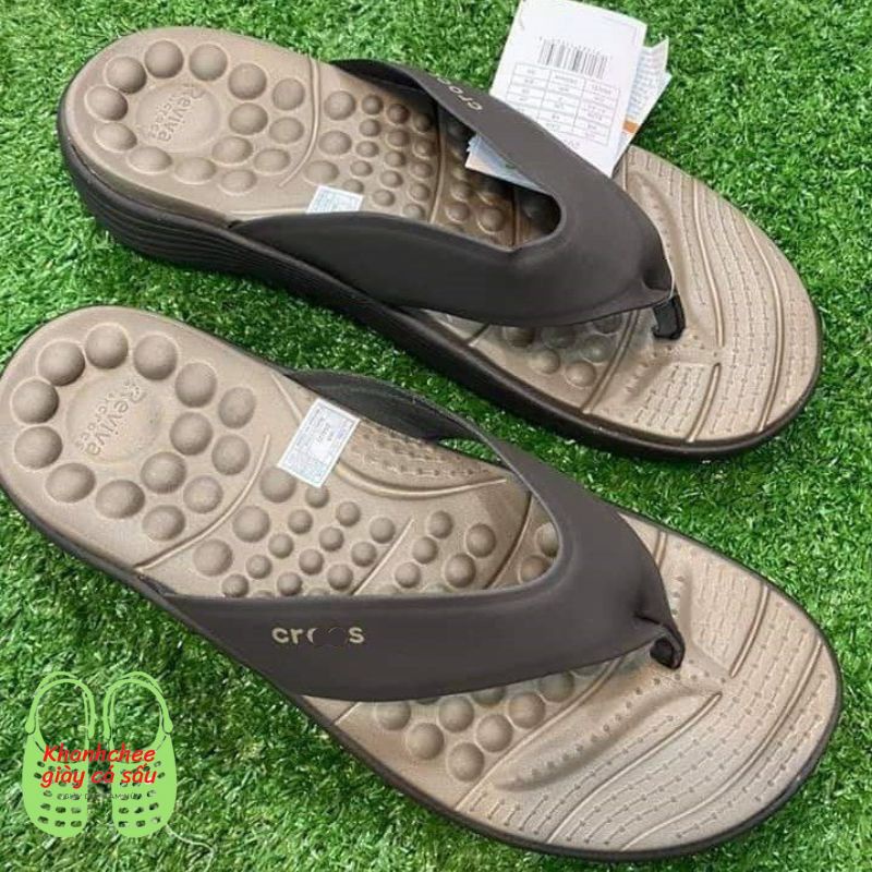 Dép Kẹp Cross Nam Reviva Flip-flop, dép massage, đế chống trơn,chuẩn xịn