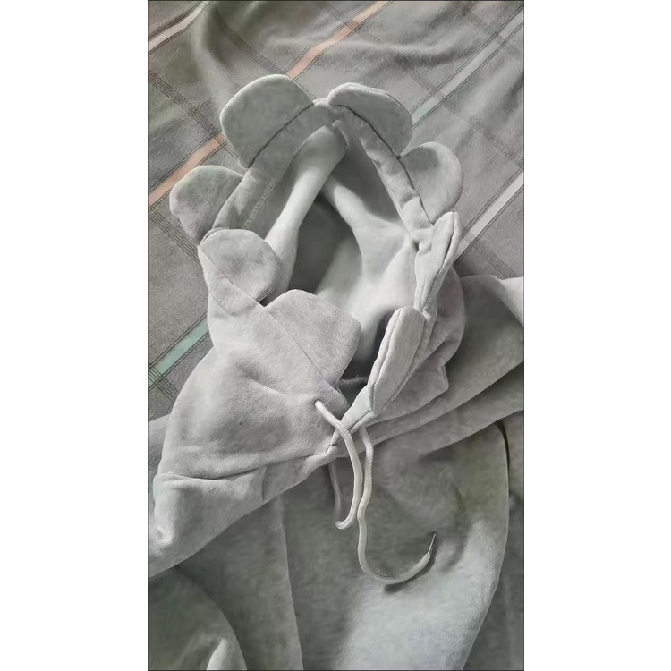 H.A.N STORE  Áo hoodie mũ hoa cúc siêu đáng iu - 3 ẢNH THẬT Ở CUỐI