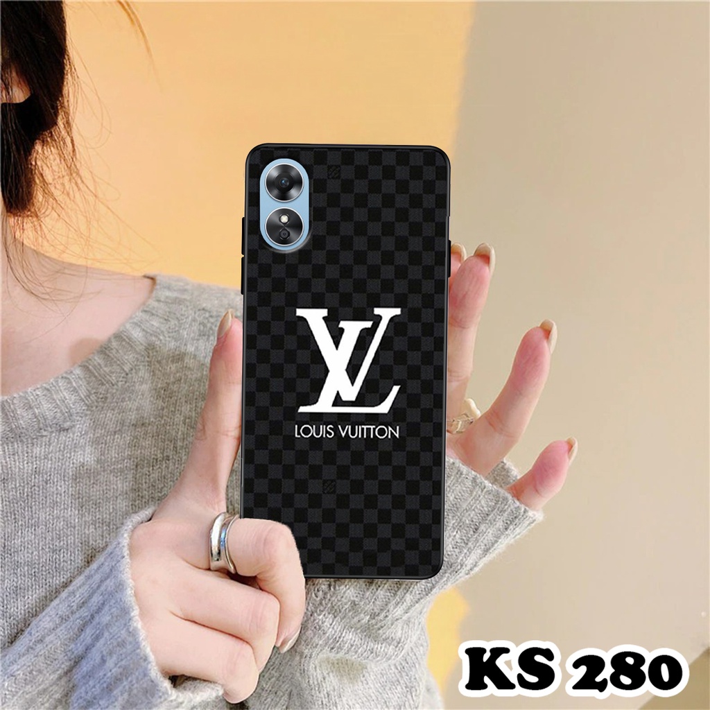Ốp lưng Oppo A17 - A17k in hình ＬｕｉｓＶｕｉｔｔｏｎ sang trọng, cá tính - Chất liệu TPU cao cấp