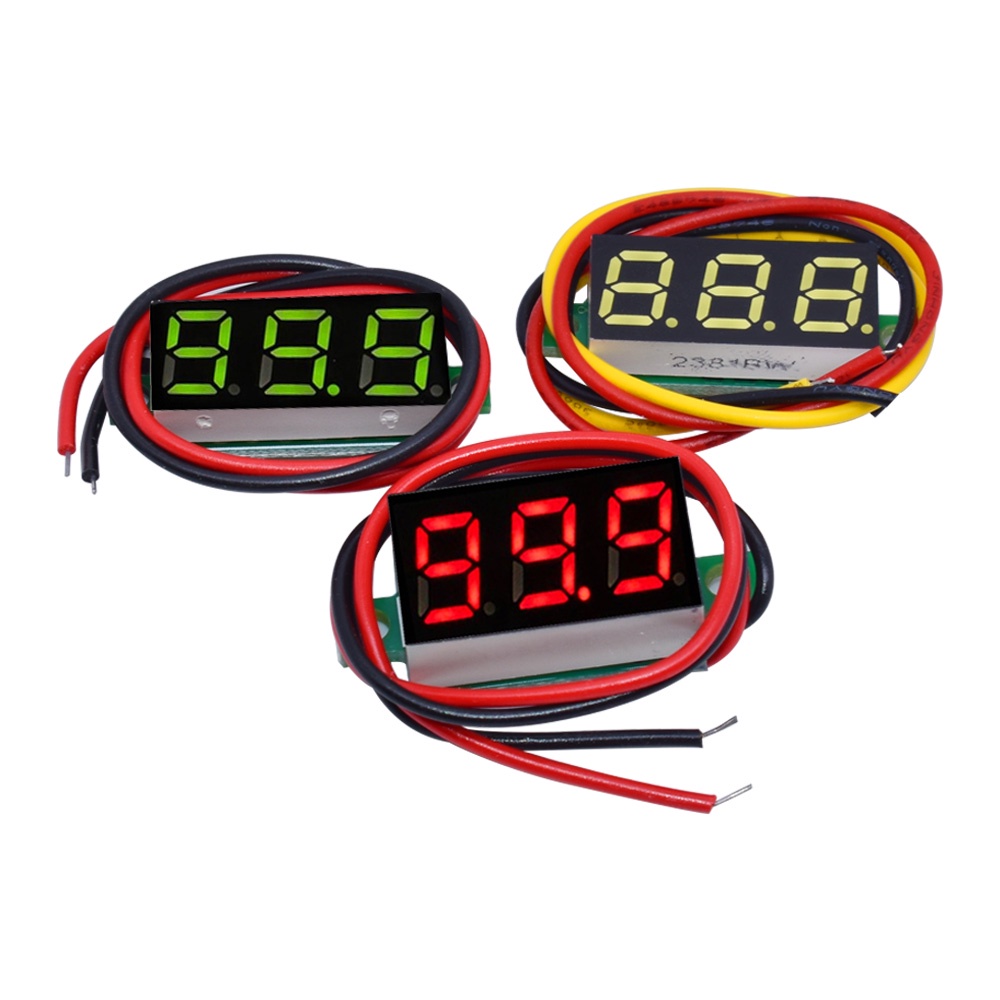 Vôn Kế Điện Tử 3 Dây 0.28 inch DC 0-100V
